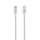 aiino MFI Lightning to USB-C cable, 1 meter - White - Educational