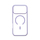 aiino Jump Custodia ultra-protettiva con magnete per iPhone 17 Pro - Lilac