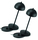 La Ville Lumière KIT 2 X EvaG lampada LED dimmerabile IP65 Black
