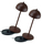 La Ville Lumière KIT 2 X EvaG lampada LED dimmerabile IP65 Corten