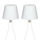La Ville Lumière KIT 2 X MarieB lampada LED dimmerabile IP54 Solid White