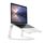 Twelve South Curve SE stand in alluminio per MacBook - bianco